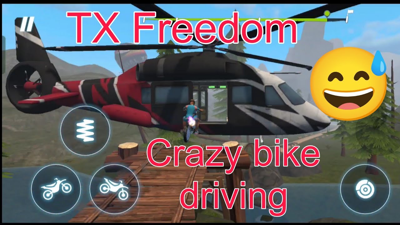 I am Crazy bike driver 😂 TX Freedom game 🎯 gameplay 🔥 [1080P 60FPS]