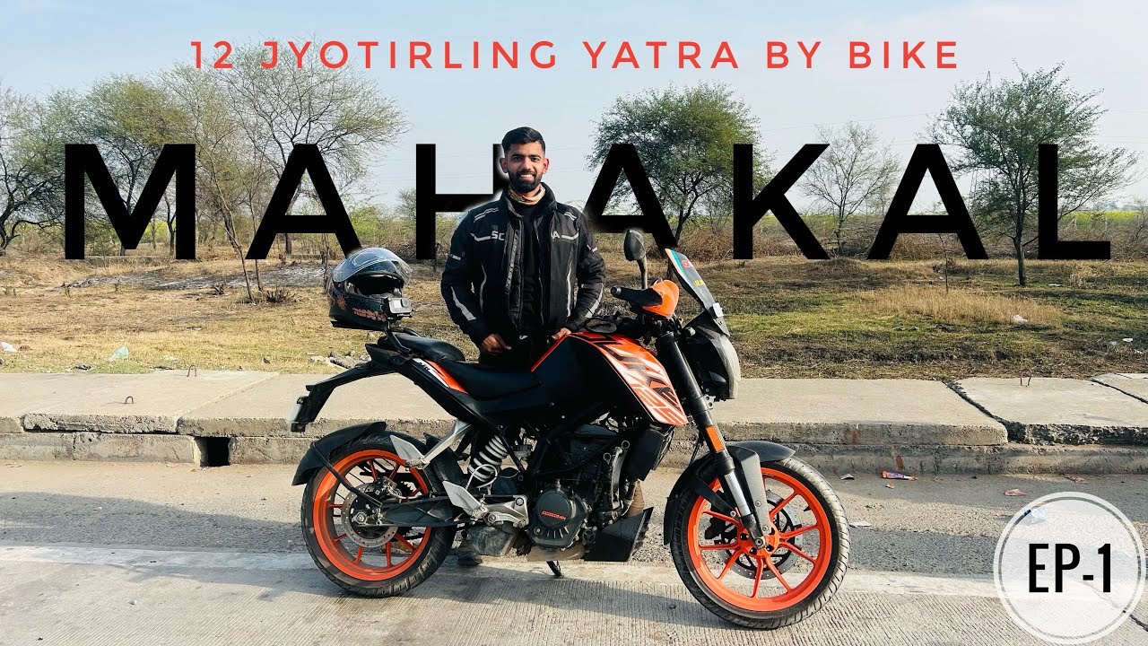 Delhi To Ujjain Mahakal😍 | Ep-1 | 12 Jyotirling yatra by bike