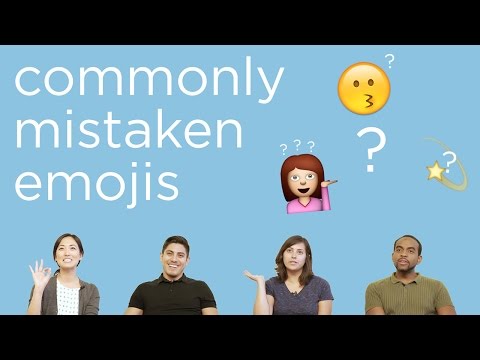 Commonly mistaken emojis: Part 1