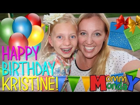 KRISTINE'S BIRTHDAY!! || Mommy Monday