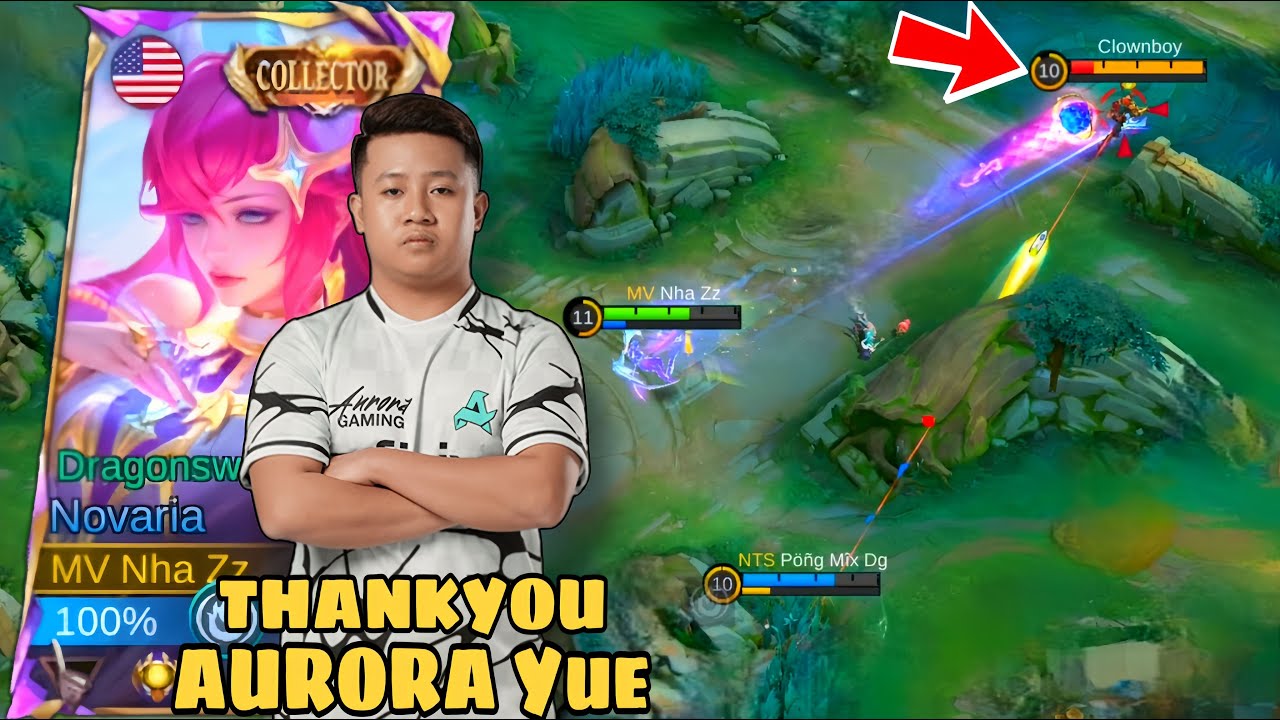 СПАСИБО AURORA YUE ЗА СБОРКУ И ЭМБЛЕМУ POKE С ВЫСОКИМ УРОНОМ ВРЕМЕНИ В MPL PH | MOBILE LEGENDS