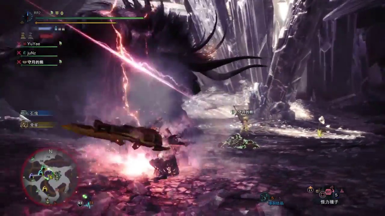 [MHW]極 貝希摩斯 銃槍 速吸仇恨方法(後座力位移失敗例)