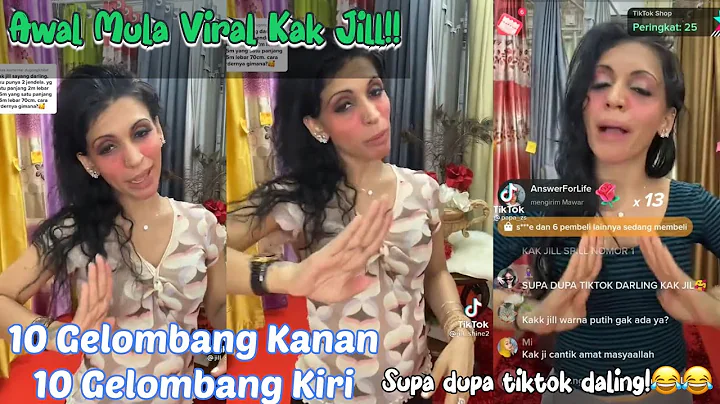 Awal Mula Kak Jill Jualan Gorden Hingga Viral Bang...
