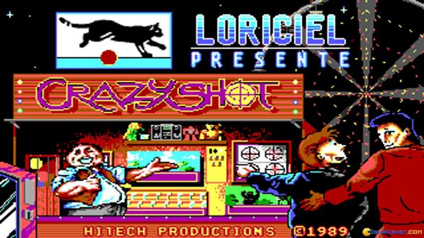 Crazy Shot gameplay (PC Game, 1989)