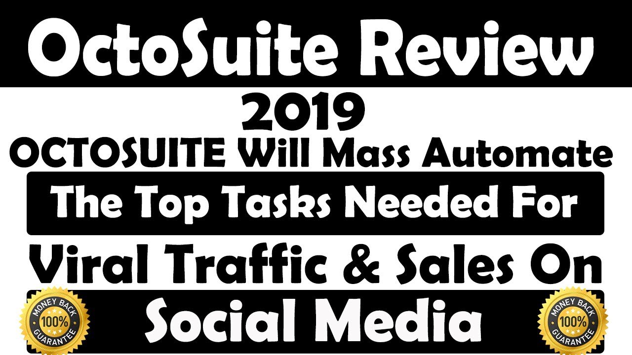 Octosuite Review and Demo 2019 | Octosuite HUGH BONUS | Get Traffic & Sales On FB