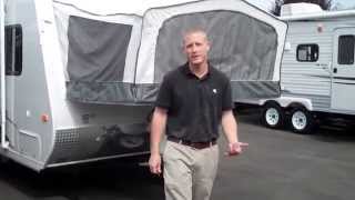 Jayco RV 2012 X17Z Jay Feather Sport hybrid Travel Trailer at Valley RV Supercenter