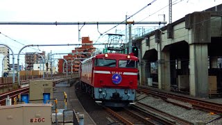 9011レ EF81-80[尾]+E26系都ｵｸ  赤羽通過シーン
