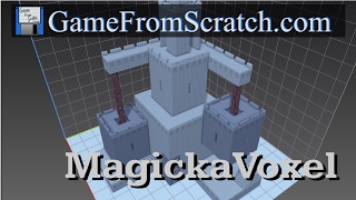 MagickaVoxel -- A free Voxel painting application screenshot 1