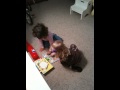 Billie And Lily Playing 2