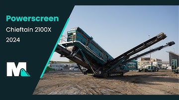 Powerscreen Chieftain 2100X Screener | 2024