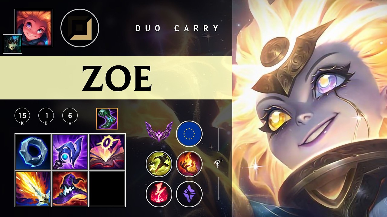 Zoe Carry vs Hwei - EUW Master Patch 26.05
