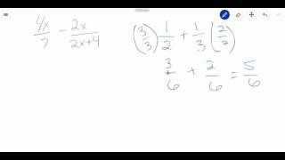 how to solve rational equations using lcd