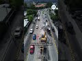 Tras 5 años en abandono, Obras Públicas desmantela una estación del SITRAMSS