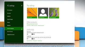 How to use the keyboard to move the mouse pointer using Mouse Keys in Windows® 8.1