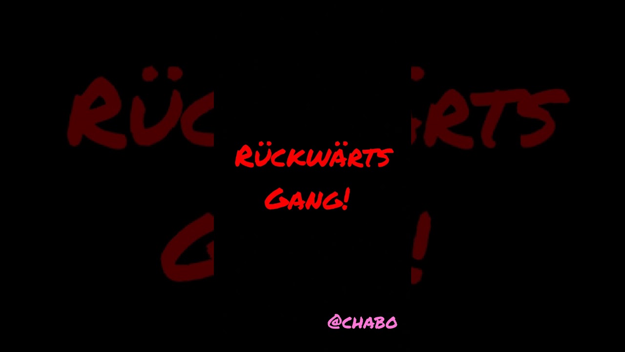 Erster Gang!  Zweiter Gang! - Chabo😂😂