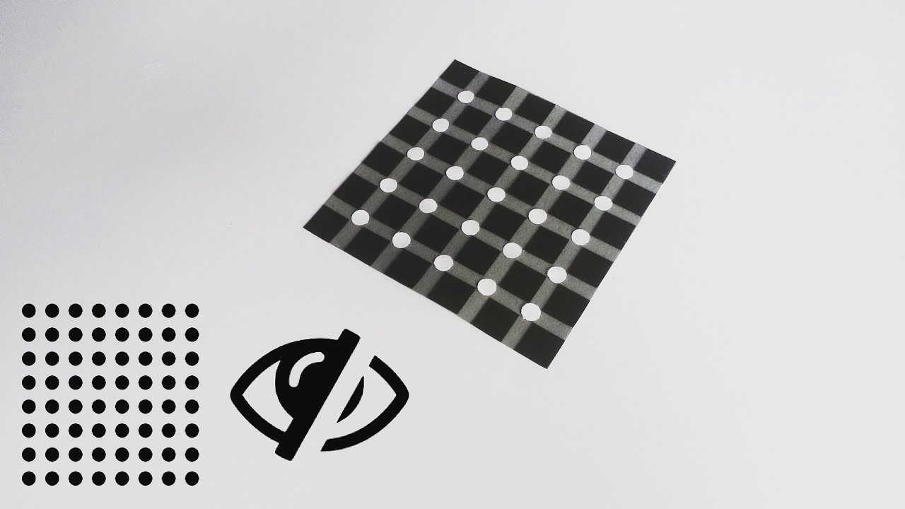 How to Make Invisible Dots Optical Illusion Trick Art YouTube