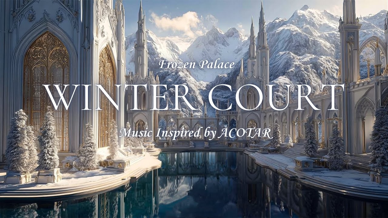 Winter Court – Music Inspired by ACOTAR | Magical Sound for Relaxation, and a Peaceful Atmosphere ❄️