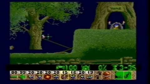 Lemmings SEGA Mega Drive - The Funtastic Adventure Part 3