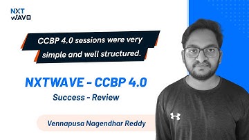 Nagendhar’s Success With NxtWave: From Mechanical Engineering to Software Development!