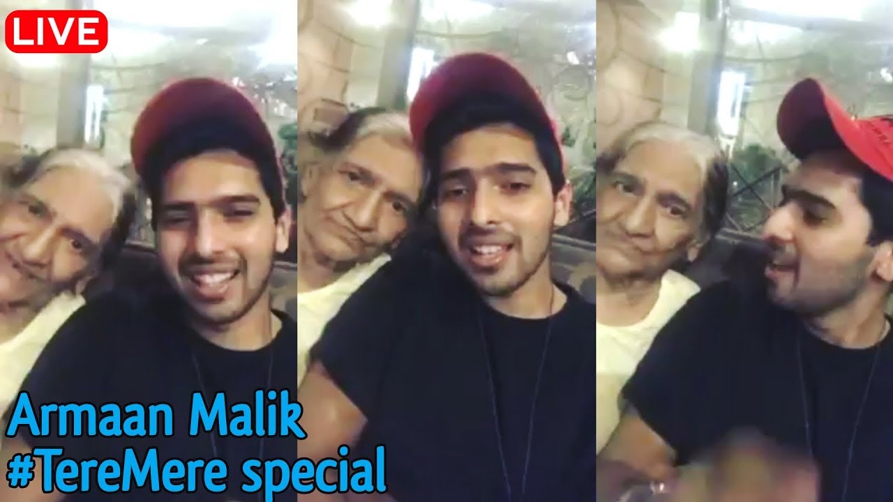 Armaan Malik with his Dadi ji   and family | R B YouTube 2017