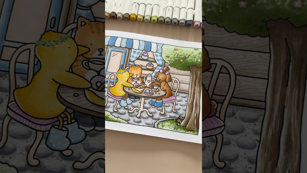 Sweet tea time moments ☕🍰✨ Watch how it all came to life on YouTube! 