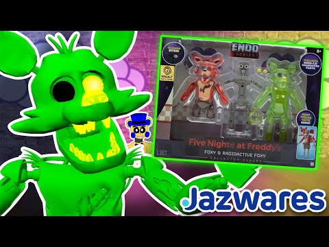 Unboxing The Jazwares Radioactive Foxy Endo Series Figures!