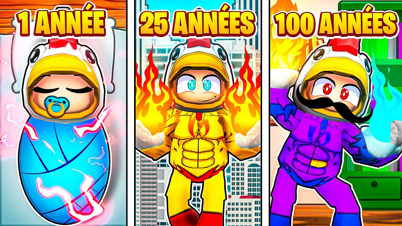 100 Ans en Tant que Super Héros sur SNAPCHAT Brookhaven !