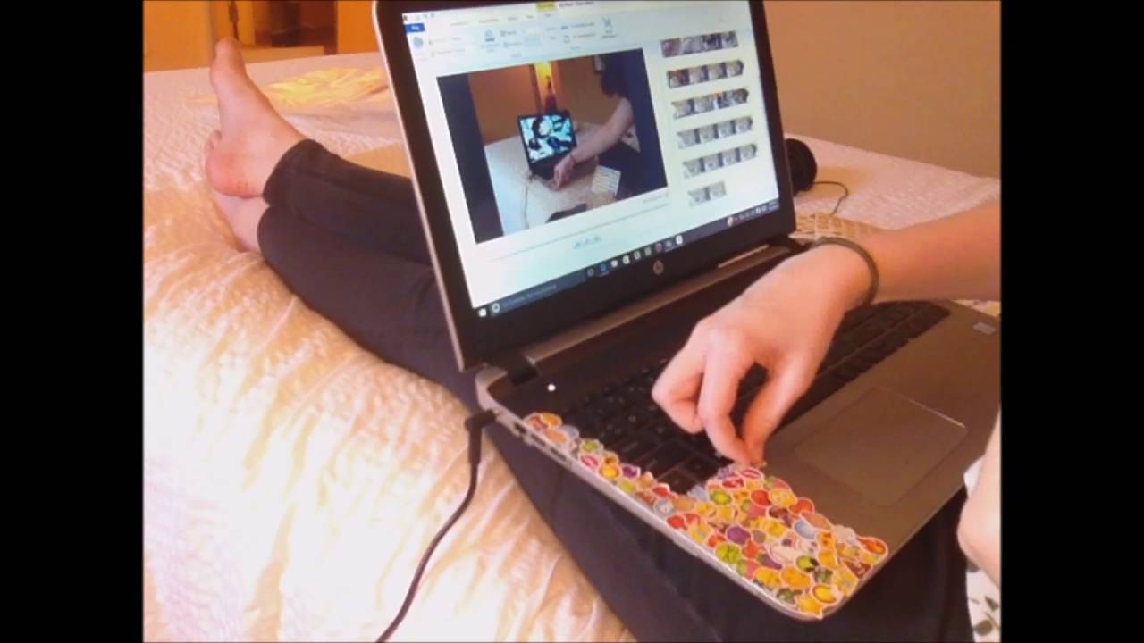 Decorating my computer - YouTube