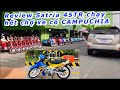Review SATRIA CAMPUCHIA 2021, chạy quanh chợ xe cổ tại thủ đô Phnôm Pênh [Vlog17]