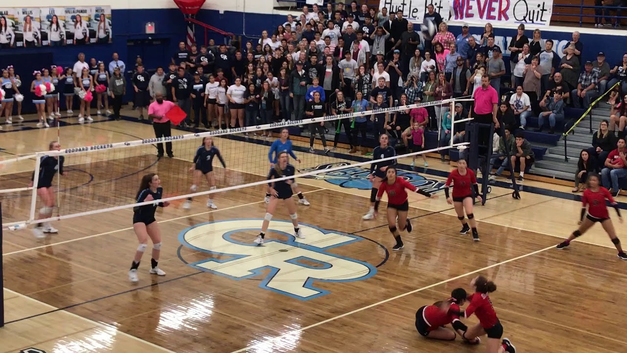 Goddard vs. Roswell volleyball YouTube