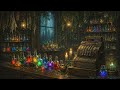 Magical Apothecary at Night 🌿 8h cozy fantasy ambience for deep focus & sleep
