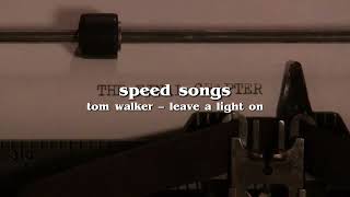 tom walker – leave a light on // speed up Resimi