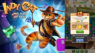 Indy Cat Match 3 Level 17 HD 1080p screenshot 5