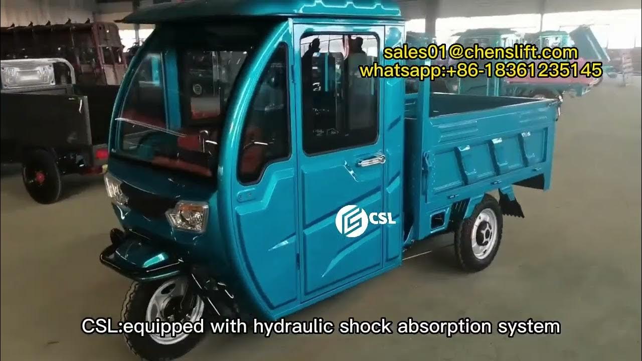 van electric tricycles YouTube