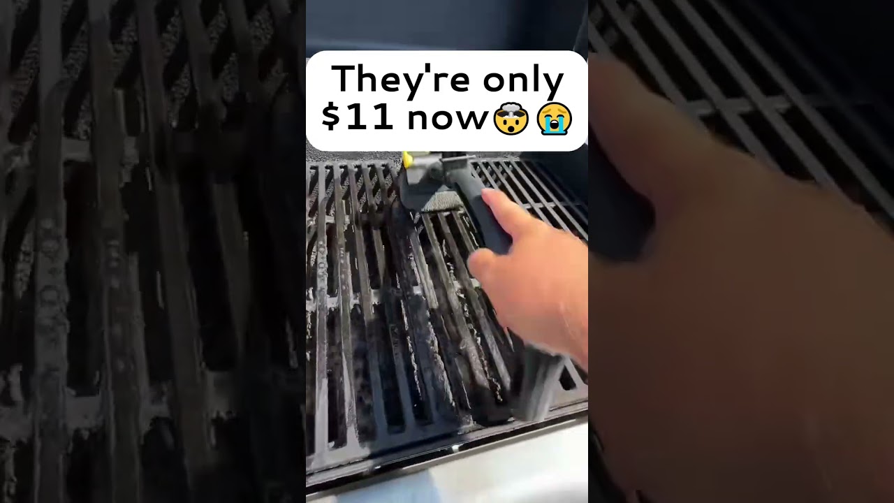 The Ultimate Grill Brush with Safe Bristles! 