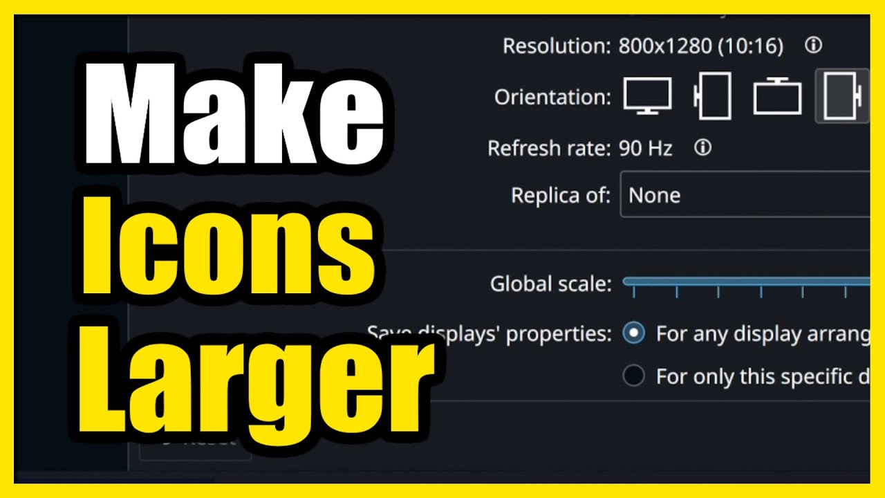 How to Make Icons & Scaling Larger on Steam Deck Desktop Mode (Easy Method)