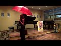 Eva Laas (Klavier) - &quot;Der Mensch mit Regenschirm&quot; - Konzert mit Bilderausstellung