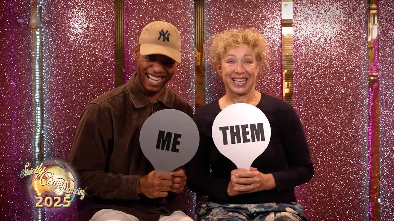 The Paddle Game is BACK and juicer than ever! ✨ BBC Strictly 2025