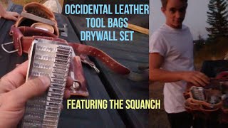 Occidental leather toolbags drywall set up feat. The squanch