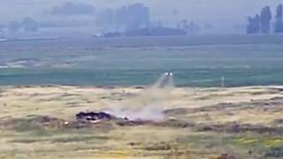 Уничтожение ЗРК Оса с использованием ПТРК Spike.