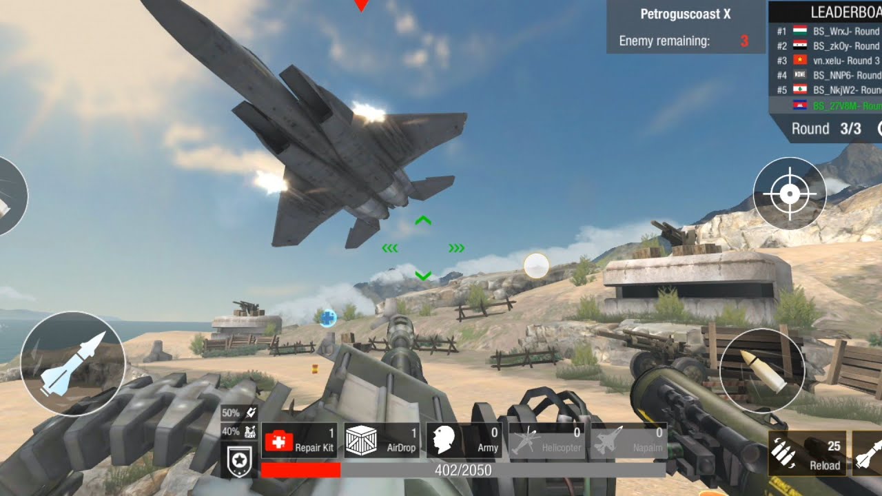 Beach war: Petrogus Coast #10 Android gameplay