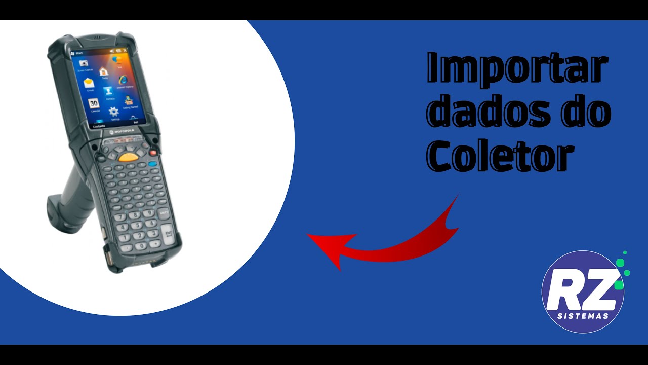 Importando dados do Coletor de Dados para inventário do estoque - YouTube