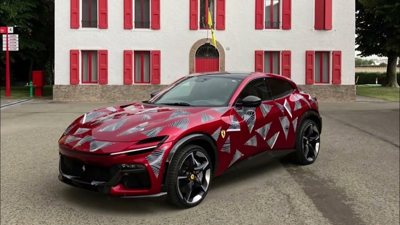 Ferrari Purosangue Pink