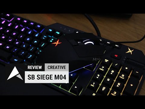 Creative Sound BlasterX Siege M04 Review (PMW 3360 Gaming Mouse)