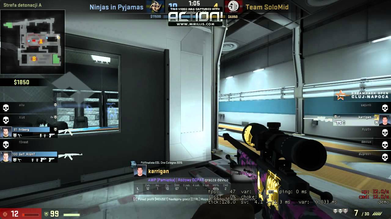 CS: GO ACE KARRIGAN  DreamHack Open Cluj-Napoca 2015