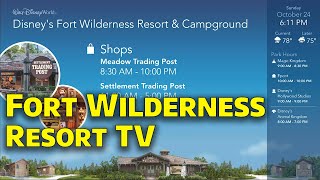 Fort Wilderness Resort Tv 2021 - Walt Disney World
