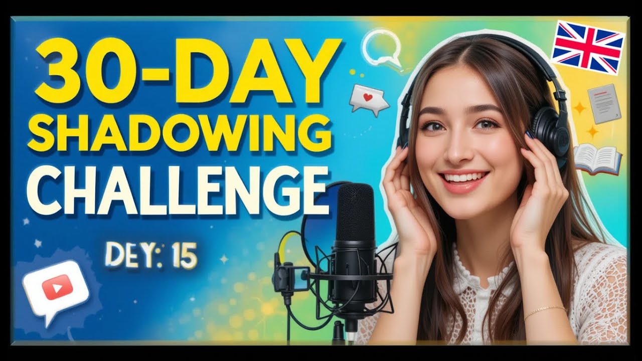 30-Day English Shadowing Challenge | Day 5 – Speak English Fluently ...