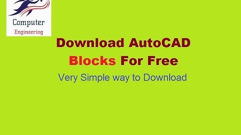 AutoCAD Blocks Free Download And How to Use it | New CAD Blocks Free Download | CAD Block Download