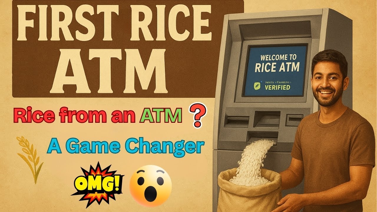 India’s First Rice ATM in Odisha: How It Works 🌾 | Smart Ration Distribution | Sovan Dev 