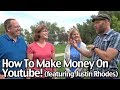 How To Make Money On Youtube! (featuring Justin Rhodes)